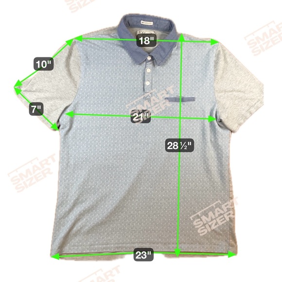 Original Penguin Munsingwear Golf Polo Shirt Men XXL Heritage Slim Fit Geometric - Picture 8 of 8